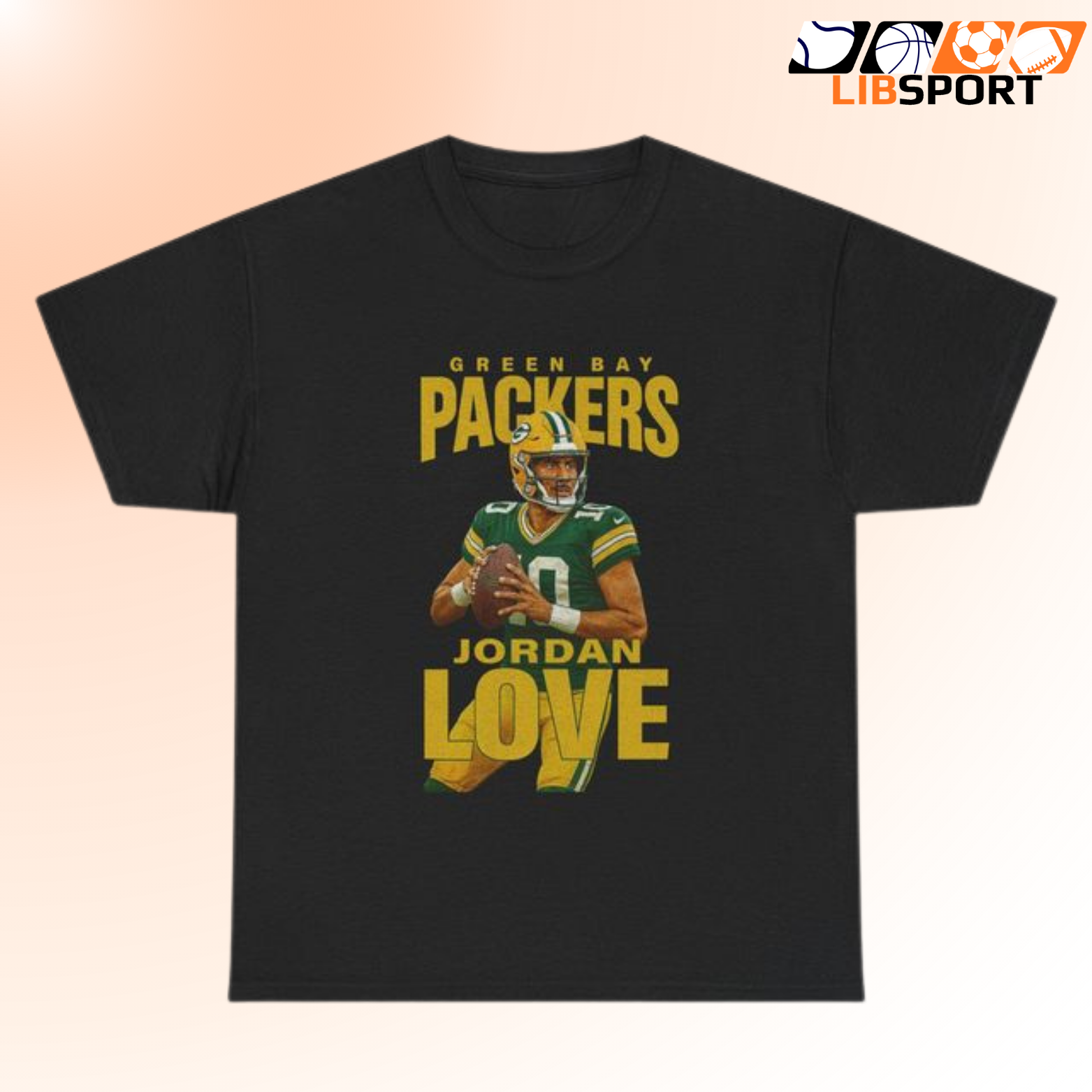 Jordan Love Tee, Green Bay Packers Shirt, Nfl Game Day T-Shirt